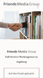 Mobile Screenshot of friends-media-group.de